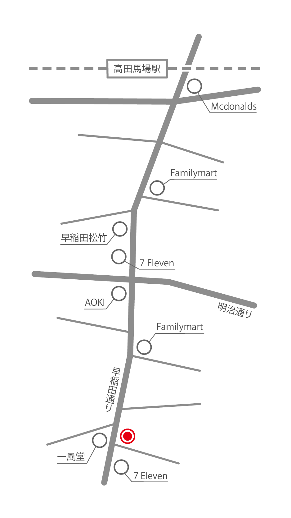 tokyo29株式会社までの地図
